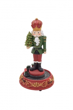 ��.��������� nutcracker with tree 20cm movement/light/music 3*aa