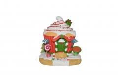 ��.��������� cupcake house 12*11.5cm led light 3*aa/usb