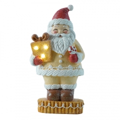 led gingerbread santa 15*18*28cm