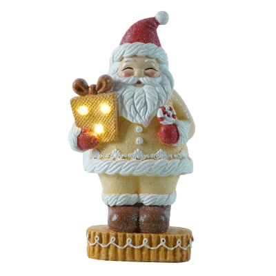 led gingerbread santa 15*18*28cm