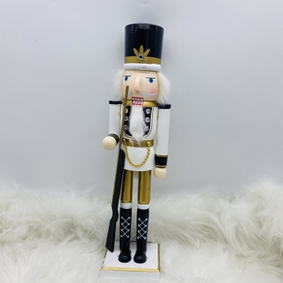 καρυοθραυστης black&white 38cm black boots/white base