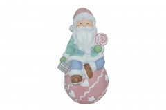 candy santa 25*45.5cm pink ball