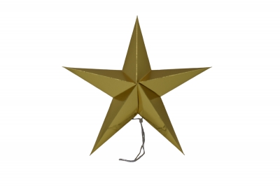 αστερι αναδιπλουμενο χαρτινο 45cm shinny gold