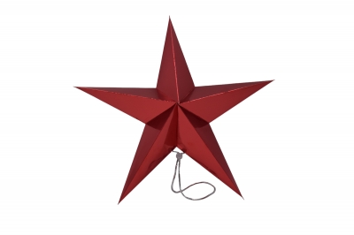 αστερι αναδιπλουμενο χαρτινο 45cm shinny red