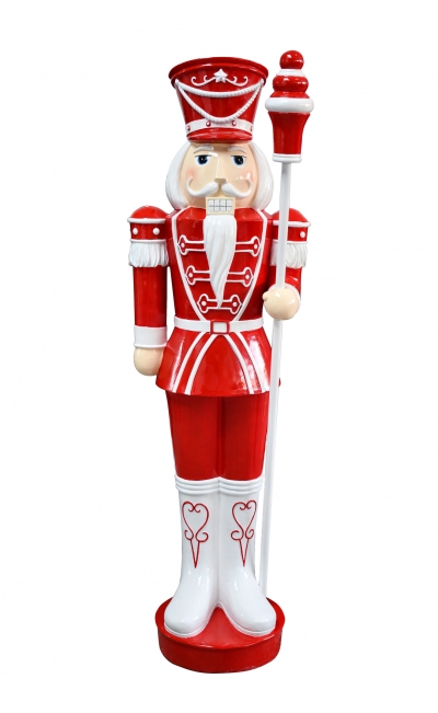 καρυοθραυστης resin / φως 34x28x112cm φρουρα red