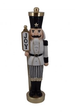 ������������� joy resin 23.5x18x81cm white/black/gold