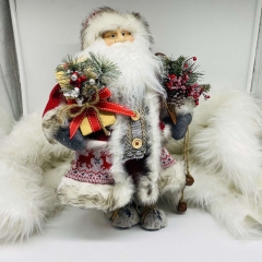 santa 30*18*50cm �����������/���������  red/grey