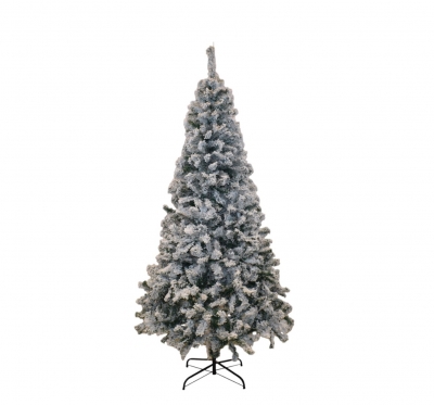 χρ.δεντρο 210cm snowflake flocked pvc