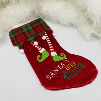 μποτα santa`s helper 50*20*25cm red/green