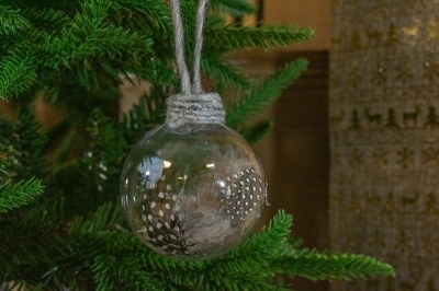 χρ.μπαλα αθραυστη 8cm φτερο/γκρι felt