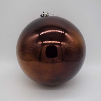 20cm χρ.μπαλα αθραυστη shiny dark brown
