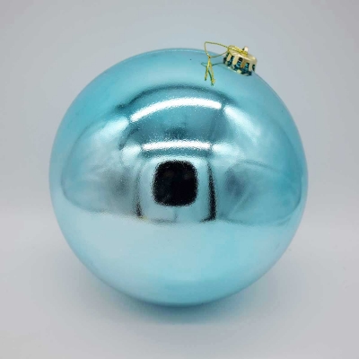 20cm χρ.μπαλα αθραυστη shiny blue dawn