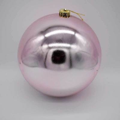 20cm χρ.μπαλα αθραυστη shiny blush pink