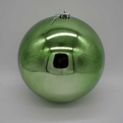20cm χρ.μπαλα αθραυστη shiny pine green