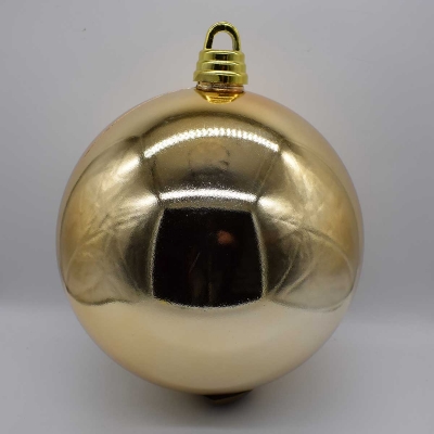 30cm χρ.μπαλα αθραυστη shiny champagne