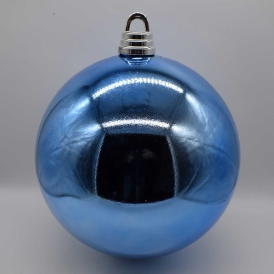 30cm χρ.μπαλα αθραυστη shiny misty blue