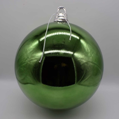 30cm χρ.μπαλα αθραυστη shiny pine green