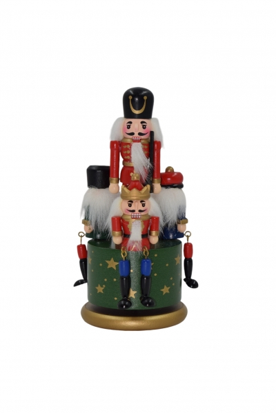 μουσικο κουτι 11*23cm καρυοθραυστες/αστερια μπλε