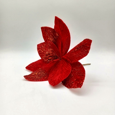 αλεξανδρινο 8 πεταλα d.25cm, h.15cm bordeaux