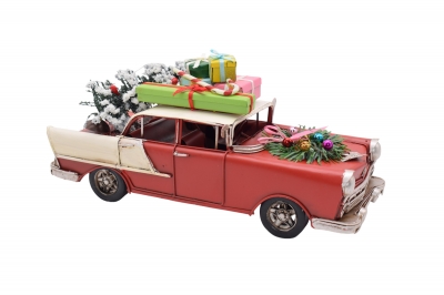 cadillac antique με χρ.δεντρο/δωρα 26*10*12cm