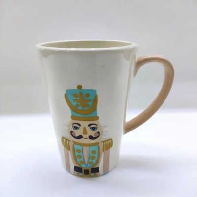 κουπα καρυοθραυστης στρογγυλο καπελο 13.2*9.5*15.7cm, 360ml white/pink