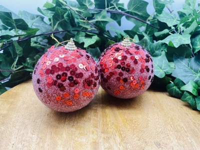 μπαλες foam πουλιες s/2 d.10cm red