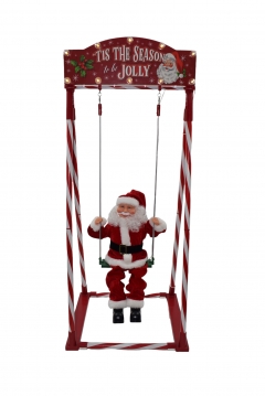swinging santa 42*36.5*102cm ������/�������/�������