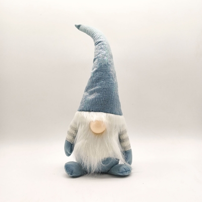 νανος-ξωτικο με φως 15*11*36cm misty blue