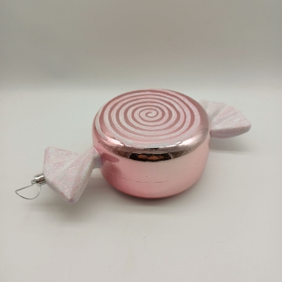 καραμελα 12cm pink/white αθραυστη