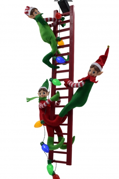 elf trimmers 30*10*70cm φωτακια/μουσικη