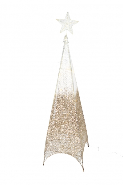 χρ.δεντρο πλεξη 90cm 30led champagne degrade