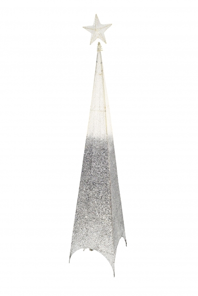 χρ.δεντρο πλεξη 180cm 100led silver degrade