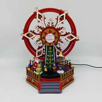 χρ.ροδα λουνα παρκ 20,5*20,5*25,5cm κινηση/φωτακια/μουσικη 3aa