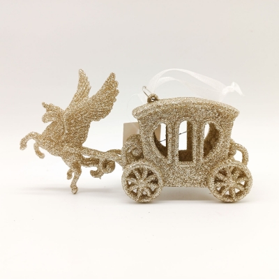 ΣΤΟΛΙΔΙ ΑΜΑΞΑ GLITTER 15*9CM CHAMPAGNE