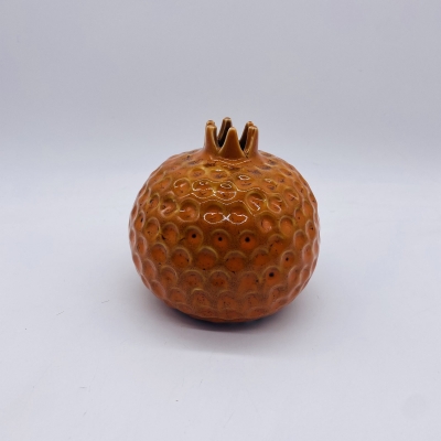 κεραμικο ροδι earth πορτοκαλι σπορακια 10 x 10 x 11cm