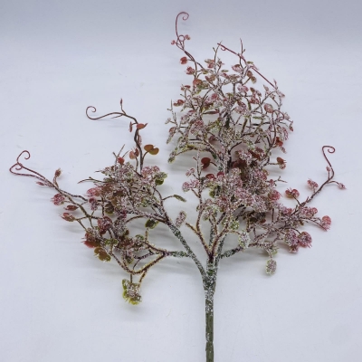 ΤΕΧΝΗΤΟ ΚΛΑΔΙ MINI ΠΑΡΑΦΥΑΔΕΣ 36CM AUTUMN ΧΙΟΝΙΣΜΕΝΟ