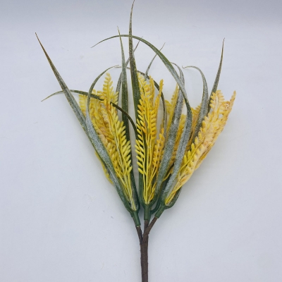 TEXNHTO BUSH ΒΥΝΗ 30CM AUTUMN BEIGE ΧΙΟΝΙΣΜΕΝΟ