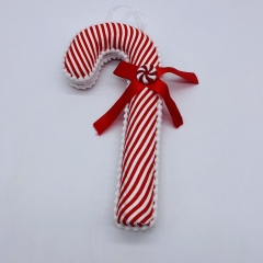 stripes candy cane 13*4*26cm red/white