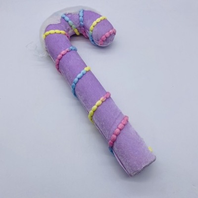 rainbow candy cane 15*5*40cm frosty lilac
