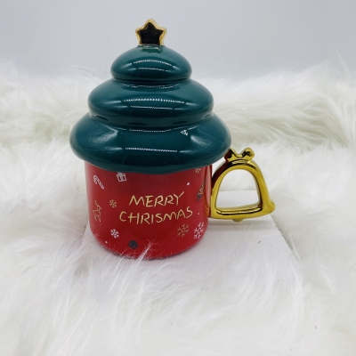 κουπα με καπακι cupcake 310ml red/green top