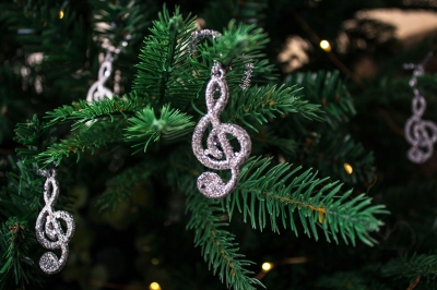 στολιδια κλειδια σολ ασημενιο glitter s/9