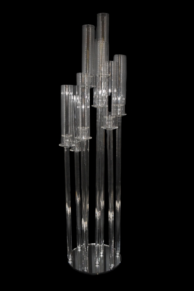 ΚΗΡΟΠΗΓΙΟ ΓΥΑΛΙΝΟ 9 ΘΕΣΕΩΝ 30*130CM ΜΕ ΣΤΡΟΓΓΥΛΗ ΒΑΣΗ