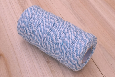 ΚΟΡΔΟΝΙ ΔΙΧΡΩΜΟΣ ΣΠΑΓΓΟΣ 100M ΛΕΥΚΟ-ΣΙΕΛ