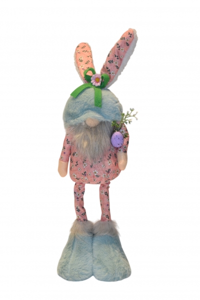 ΛΑΓΟΥΔΑΚΙ/ΝΑΝΟΣ ΜΕ ΓΟΥΝΙΝΟ ΚΑΠΕΛΟ 52X17X8CM MINT