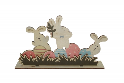 ΛΑΓΟΥΔΑΚΙΑ-ΑΒΓΑ ΣΕ ΚΗΠΟ ΞΥΛΙΝΟ ΚΟΠΤΙΚΟ 22*15CM(3MM)