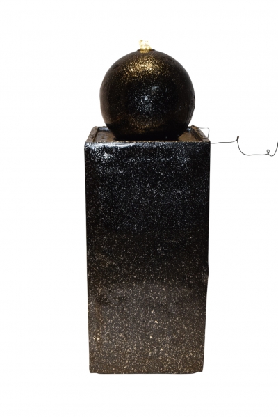 ΣΥΝΤΡΙΒΑΝΙ ΣΤΗΛΗ ΜΕ ΣΦΑΙΡΑ 34*34*90CM BLACK