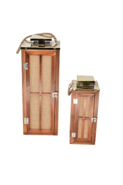 ������ S/2 ����/������� 18.5*49 12*32.5CM NATURAL/GOLD/JUTE