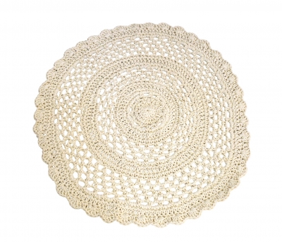 ΧΑΛΑΚΙ ΠΛΕΚΤΟ D.80CM CREAM