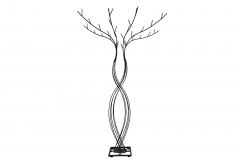 ��������� ����/������ ������� �����  280CM BLACK