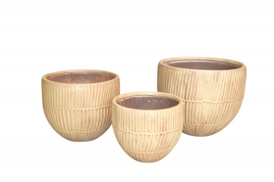 SET/3 ΚΑΣΠΩ  41*35/35*30/29*25CM TILE MAROON